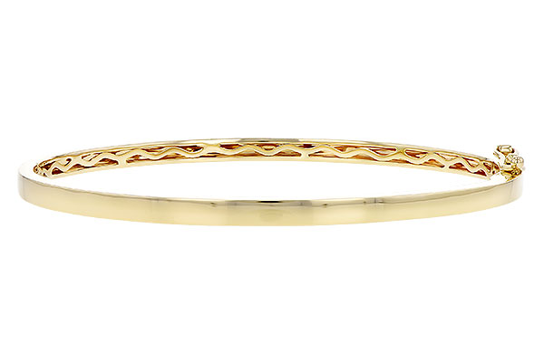 B273-08376: BANGLE (K189-41130 W/ CHANNEL FILLED IN & NO DIA)
