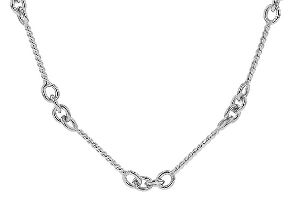 E273-96621: TWIST CHAIN (8IN, 0.8MM, 14KT, LOBSTER CLASP)