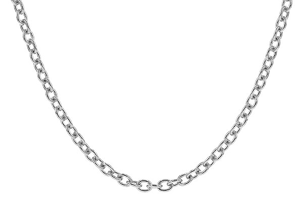 K273-97484: CABLE CHAIN (20IN, 1.3MM, 14KT, LOBSTER CLASP)