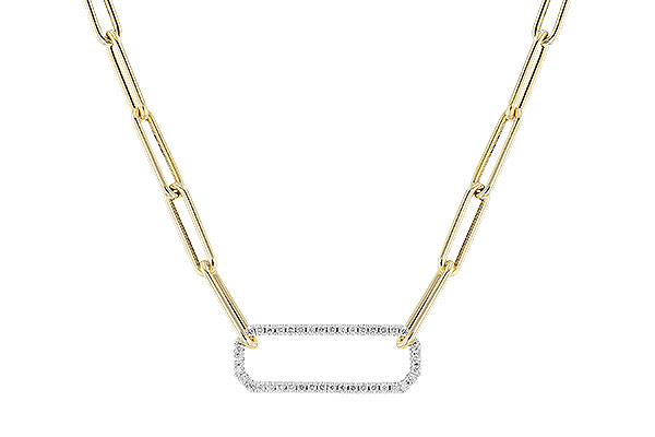M273-91175: NECKLACE .50 TW (17 INCHES)