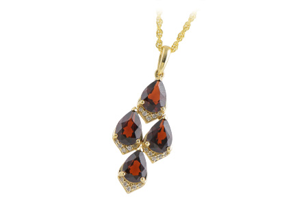 A188-45694: NECK 2.86 GARNET 2.95 TGW