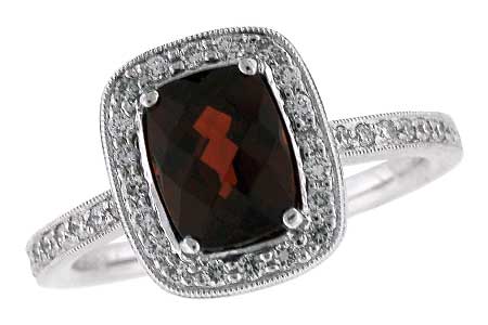 C183-92067: LDS DIA RG 1.85 GARNET 2.11 TGW