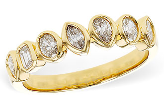 F274-88448: LDS DIA WED RG .62 TW FANCY CUT DIAS