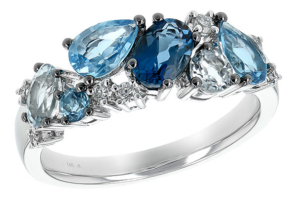 G189-36630: LDS RG 2.05 BLUE TOPAZ 2.16 TGW