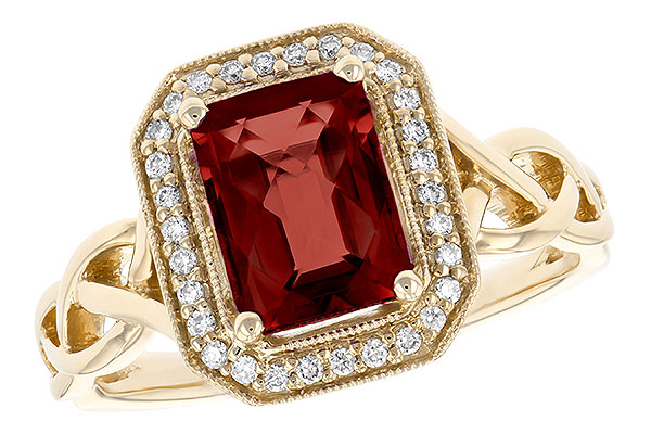 K187-57475: LDS RG 1.89 GARNET 2.00 TGW