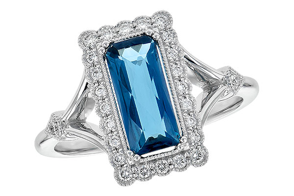 K190-32984: LDS RG 1.58 LONDON BLUE TOPAZ 1.75 TGW