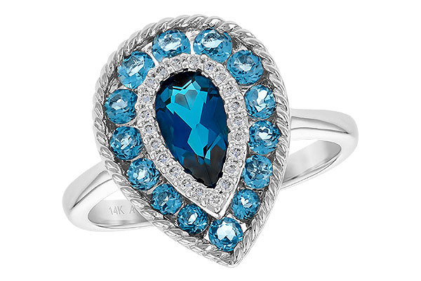 L190-31166: LDS RG 1.52 TW BLUE TOPAZ 1.60 TGW