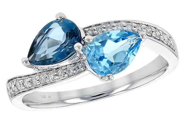 L190-33866: LDS RG 1.52 BLUE TOPAZ 1.66 TGW