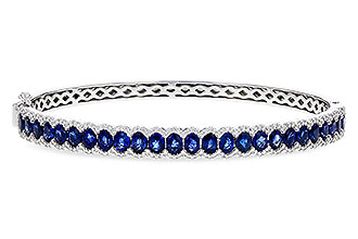 L274-89284: BANGLE 5.09 TW SAPPHIRE 5.65 TGW